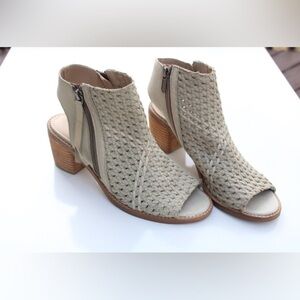 Sam Edelman peep toe booties